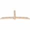 Ekena Millwork Bellingham Smooth Timber Gable Bracket, Douglas Fir, 96"W x 40"H x 3 1/2"D x 5 1/2"F, 10/12 Pitch GBW096X40X0406BEL00SDF - alternate 2